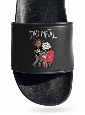 Dad metal papucs Black