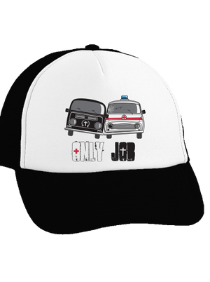 Verseny teherautós sapka Black cap