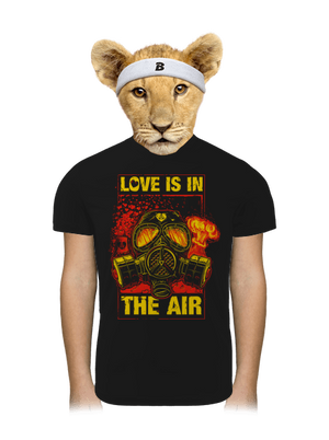 Love is in the air gyerek sport póló Black