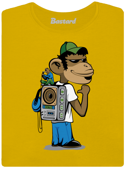 Boombox backpack női póló Yellow