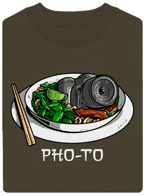 Pho-to unisex crewneck Urban Khaki