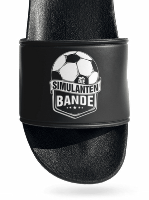 Simulanten bande papucs Black