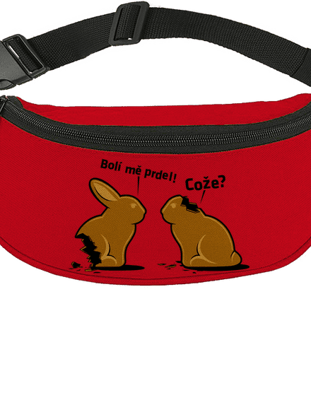 Fáj a seggem! övtáska Red