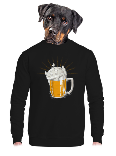 Sörkirály unisex crewneck Black
