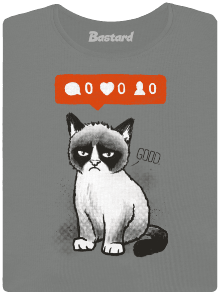 Grumpy női póló Dark Gray Melange