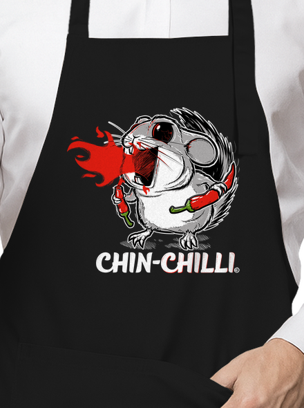 Chinchilli kötény Black