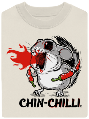 Chinchilli unisex crewneck Off White