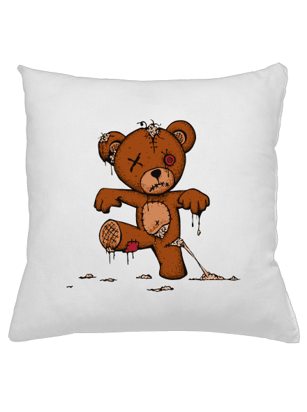 Zombie Teddy párna White