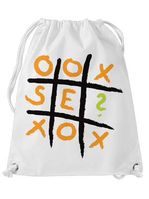 Piškvorky hátizsák White