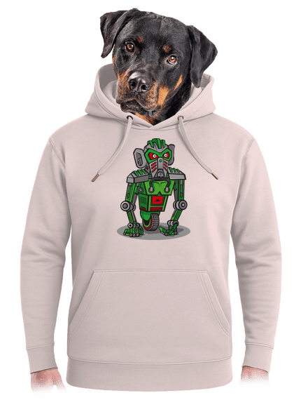 Robo gorilla unisex prémium pulóver Rose Chalk