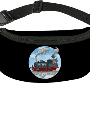 Kéményfüst övtáska Black