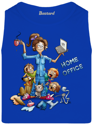 Anyukák home office férfi trikó Royal Blue