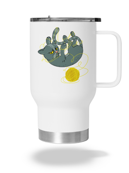Morcos kandúr termosz bögre White