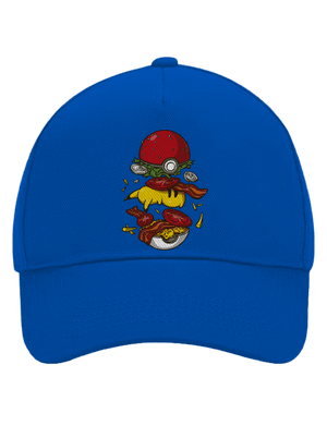 Pokémon burger baseballsapka Bright Royal