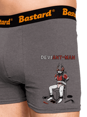 DeviAnt-man boxeralsó Gray Melange