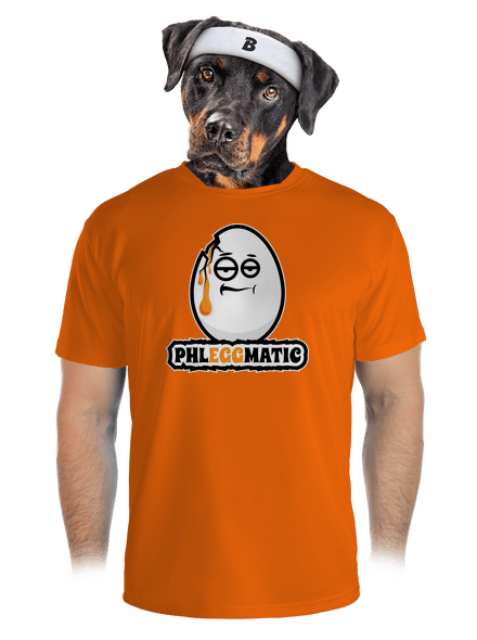 Phleggmatic férfi sportpóló Neon Orange