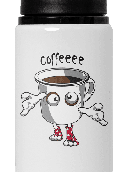 Zombie coffee kulacs White