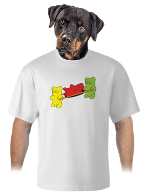 unisex túlméretezett póló