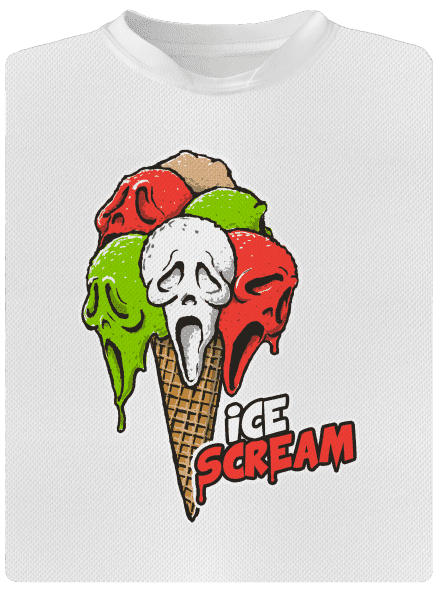 Ice Scream gyerek sport póló White
