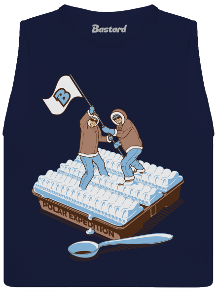 Sarki expedíció női bővített trikó Navy