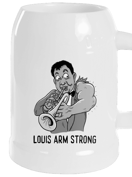 Louis Armstrong söröskorsó White
