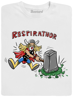 Respirathor férfi póló White