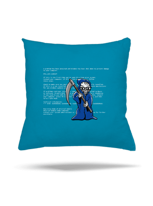 Kék halál párna Blue Turquoise