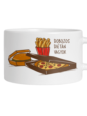 Dobozos diéta macaron bögre White