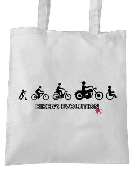Bikers evolution táska White