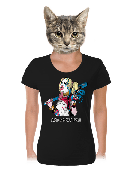 Joker és Harley női póló Black