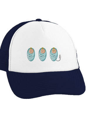 AI baby teherautós sapka French Navy cap