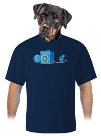 unisex túlméretezett póló