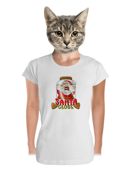 Santa Close prémium női póló White