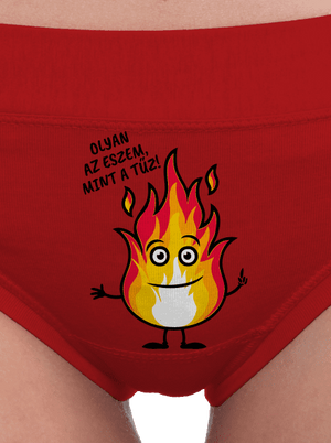 Olyan az eszem, mint a tűz! női bugyik Red Mal
