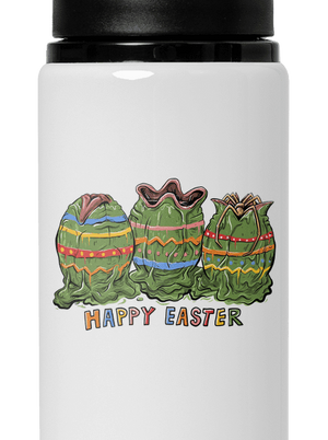 Happy easter kulacs White