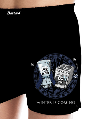 Winter is coming férfi alsó nadrág Black