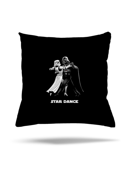 Star dance párna Black