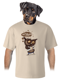 unisex túlméretezett póló