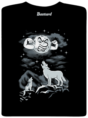 Farkas ária férfi hosszú ujjú póló Black