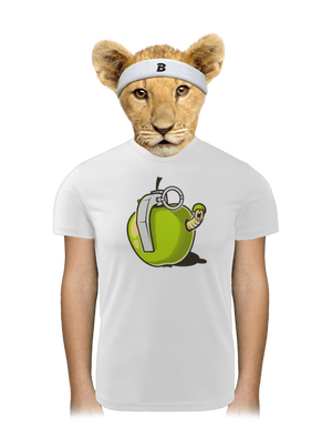 Gránátalma gyerek sport póló White