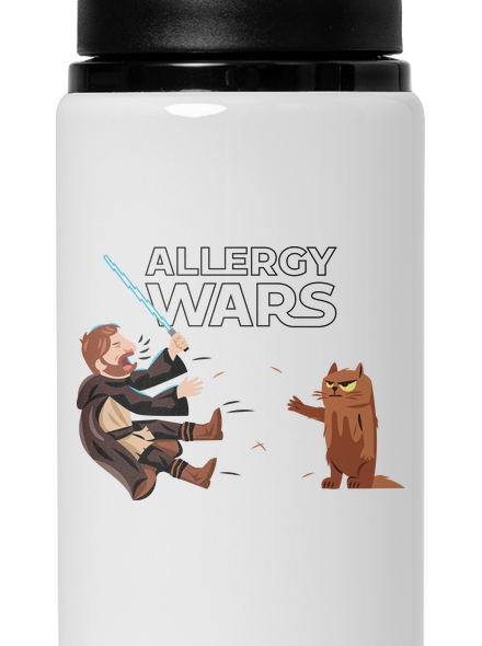 Allergy Wars kulacs White