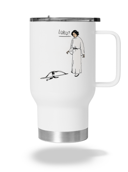 Luke és Leia termosz bögre White