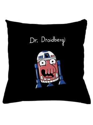 Dr. Droidberg párna Black