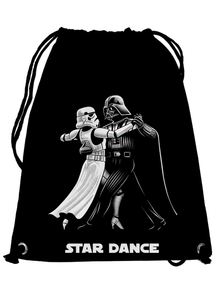 Star dance hátizsák Black
