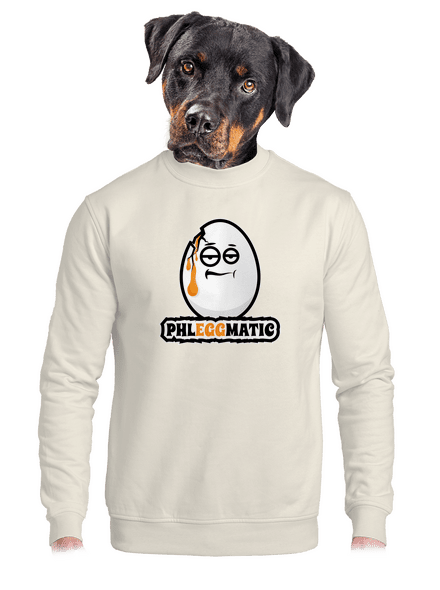 Phleggmatic unisex crewneck Off White