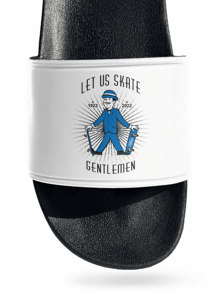 Let us skate papucs White