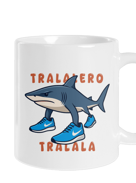 Tralalero Tralala – Italian Brainrot hagyományos bögre White