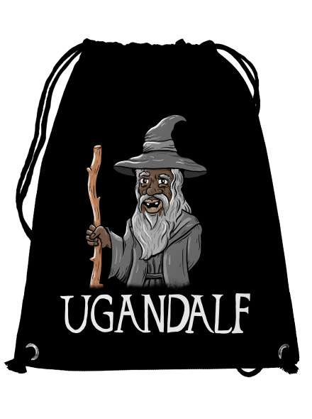 Ugandalf hátizsák Black