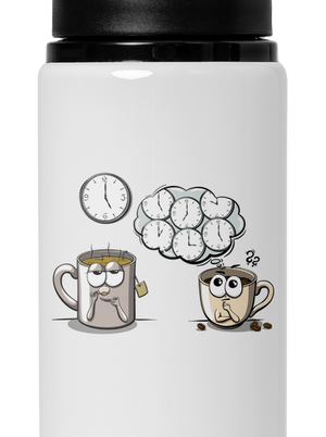 Tea ötkor kulacs White