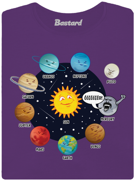 Mercury prémium női póló Purple